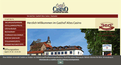 Desktop Screenshot of gasthof-casino.de